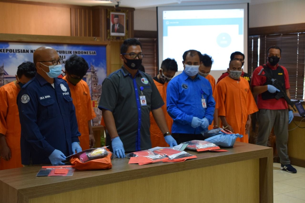 podiumnews.com-Polres Badung Ringkus Tujuh Pengedar Narkoba Sejak Agustus