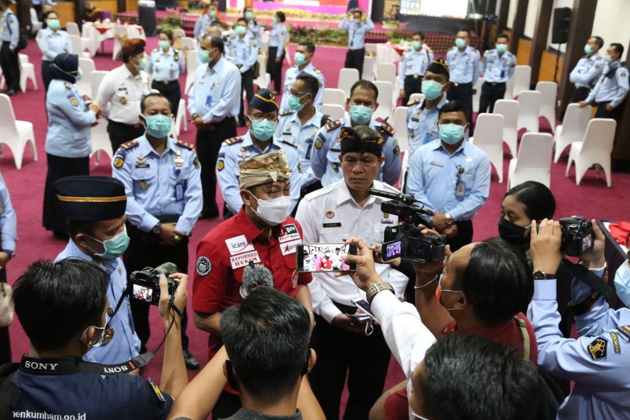 podiumnews.com-Kemenkumham Bali Jalin Kerjasama Menuju WBK-WBBM