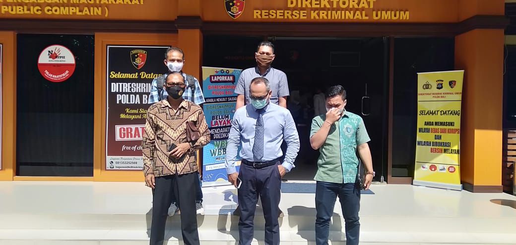 Oknum Anggota DPRD Karangasem Dilaporkan ke Polda Bali