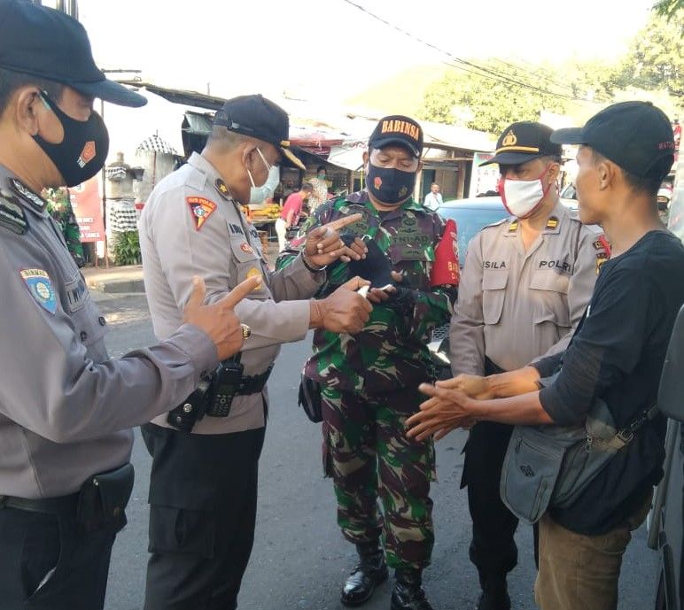 Sebanyak 21 Orang Terjaring Operasi Yustisi di Dalung-Badung