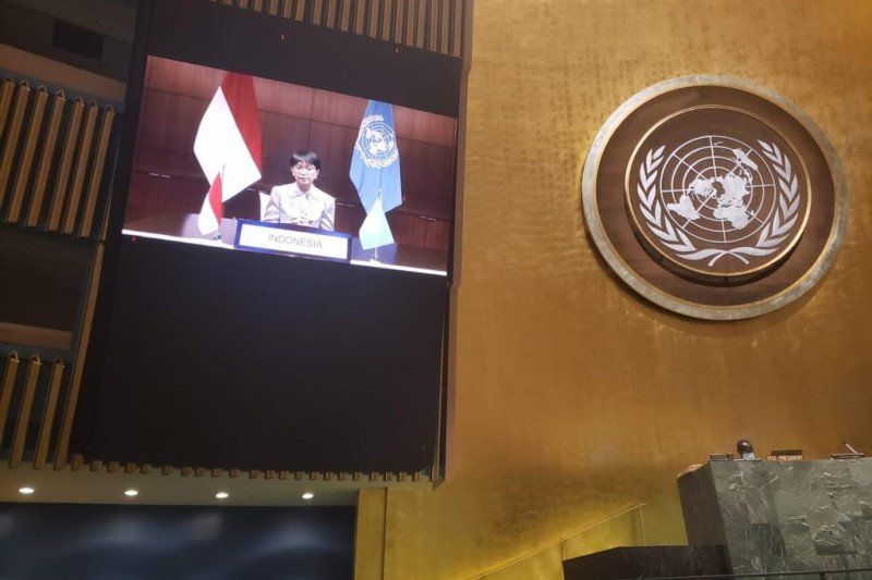 podiumnews.com-Menlu RI: Penghapusan Total Senjata Nuklir untuk Perdamaian, Keamanan