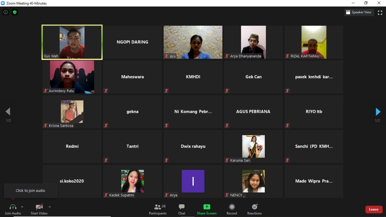 podiumnews.com-PC KMHDI Denpasar Pertanyakan Kualitas Demokrasi Pilkada di Tengah Pandemi