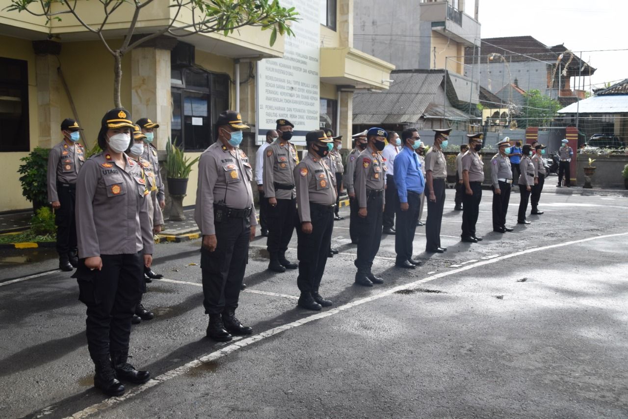 podiumnews.com-10 Perwira Dilingkungan Polres Badung Dimutasikan