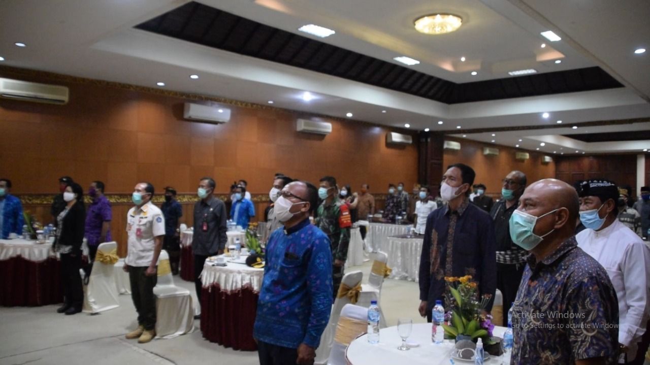 podiumnews.com-Polres Badung Gelar Deklarasi Pilkada Damai