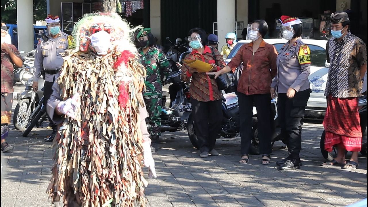 Wakapolres Badung Nilai Penggunaan Masker Harus Jadi Gaya Hidup Baru