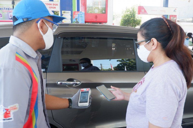 podiumnews.com-Pertamina Catat Kenaikan 269 Persen Transaksi Non-Tunai Wilayah Jatim-Balinusra