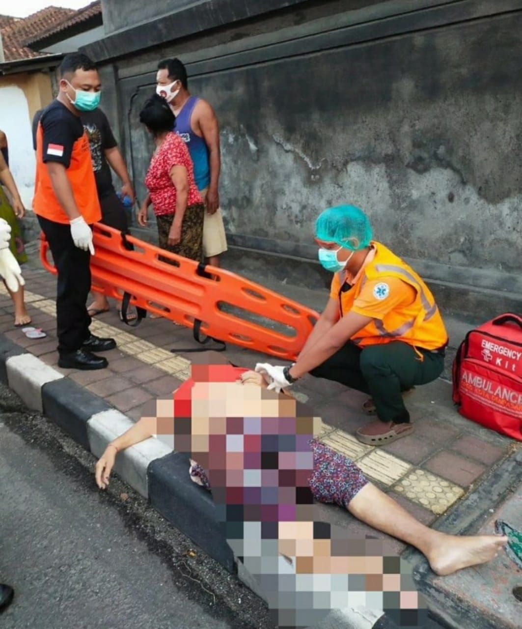 Lakalantas Tewaskan Seorang Pejalan Kaki di Denpasar Utara