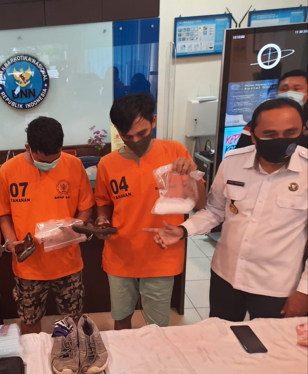 BNNP Bali Amankan Dua Pengedar Narkoba Jaringan Medan-Bali