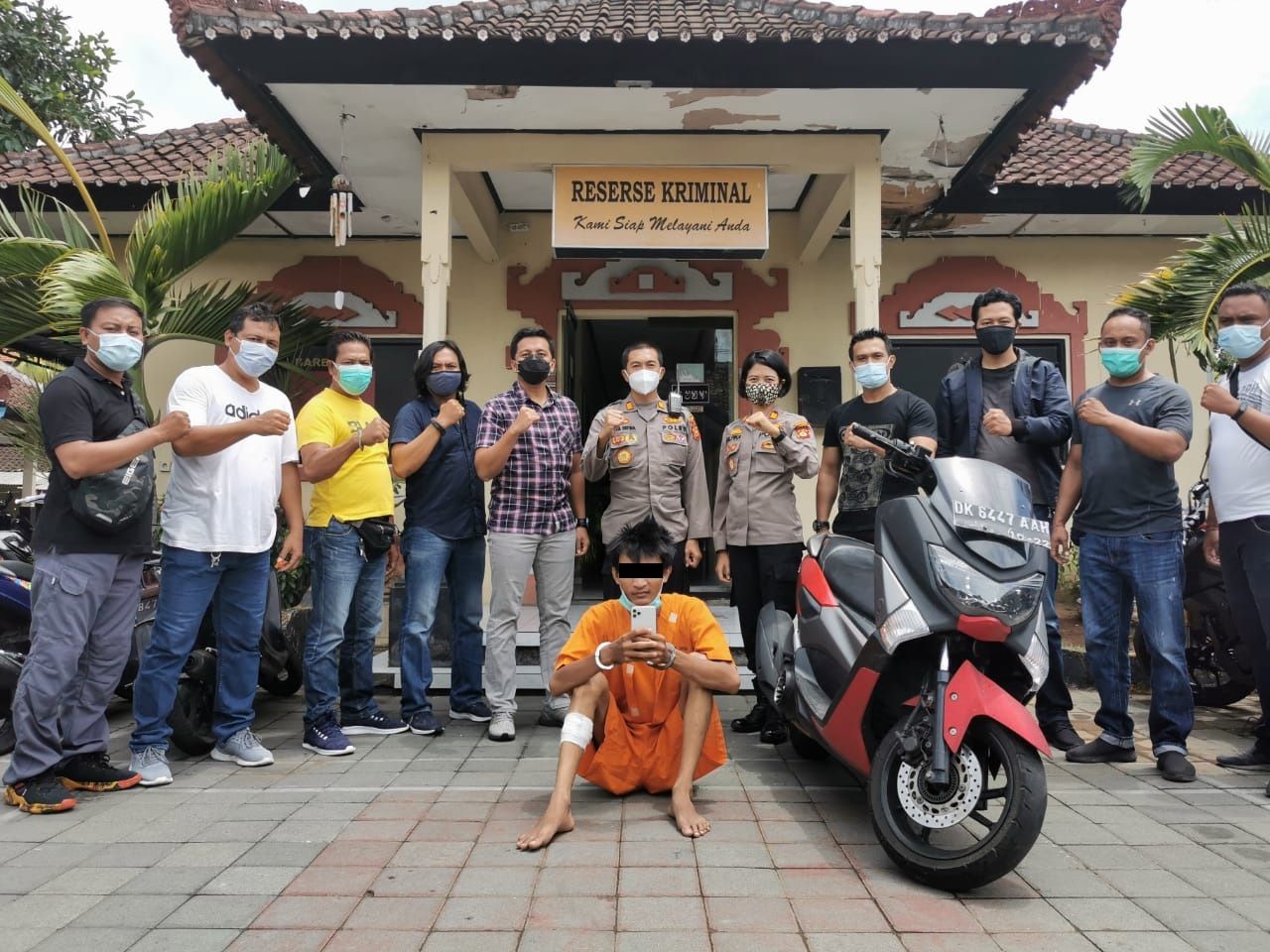 podiumnews.com-Dua Minggu Buron, Pejambret WNA di Bypass Ngurah Rai Ditangkap 