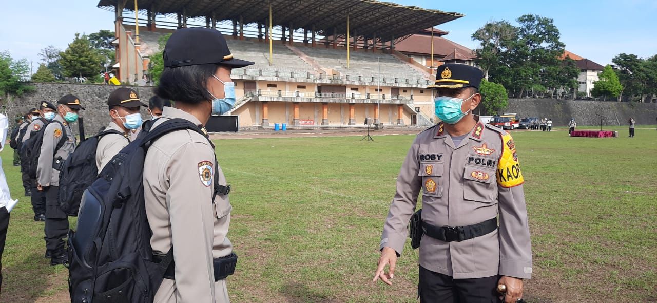Polres Badung Akan Tindak Tegas Pelanggar Pilkada dan Prokes