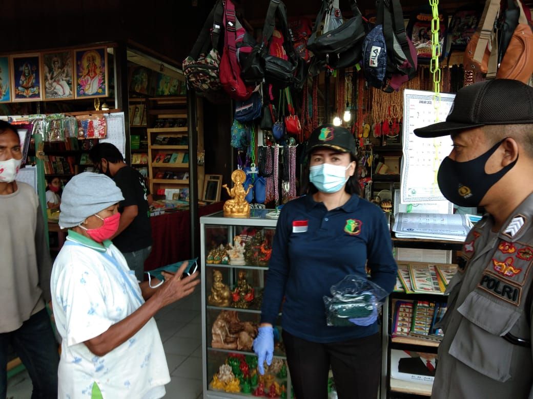 podiumnews.com-Polres Badung Gelar ‘Grebek Desa’ Cegah Penularan Covid-19