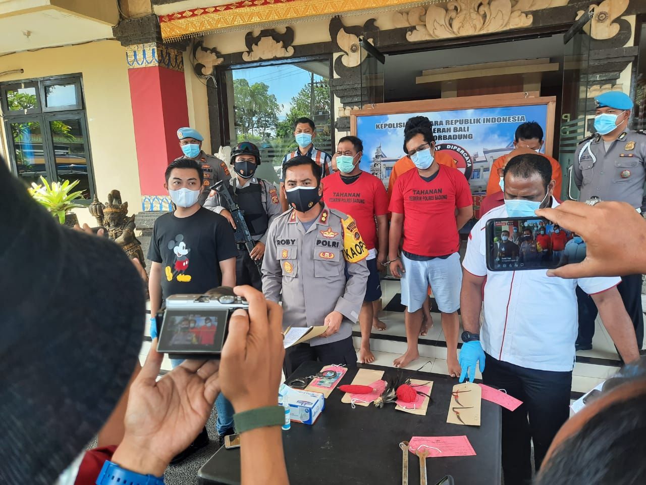 podiumnews.com-Dua Penyelenggara Sabung Ayam di Mengwi Terancam 10 Tahun Penjara