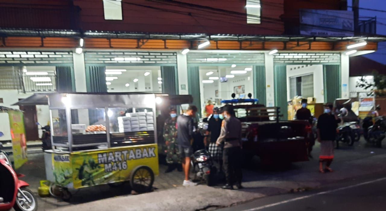 podiumnews.com-Tim Enforce Gabungan Gencar Tindak Kerumunan di Badung