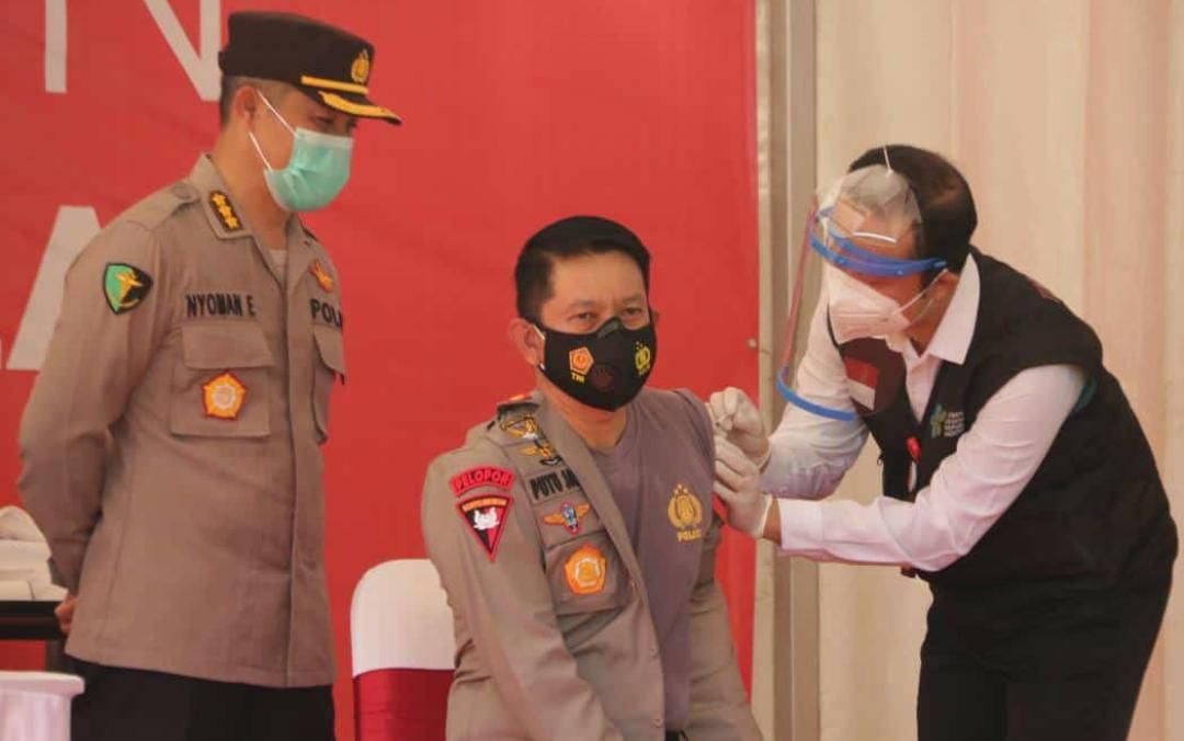 podiumnews.com-Kapolda Bali: Vaksin Ini Aman