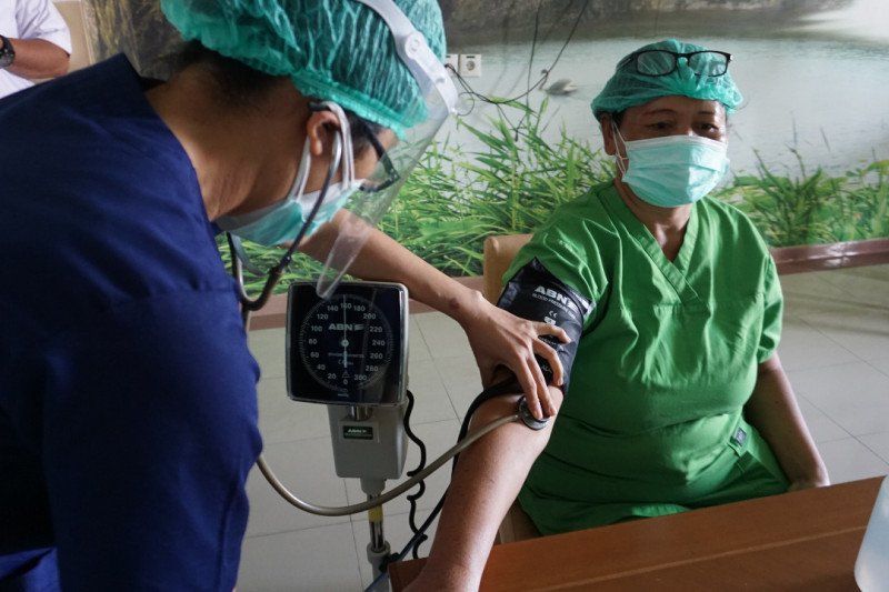 podiumnews.com-Hanya 20 Orang Per Hari Terima Vaksin COVID-19 di RSUP Sanglah