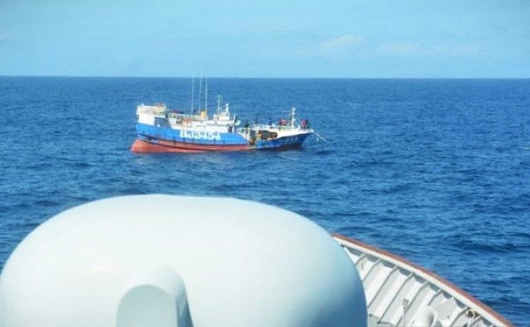 podiumnews.com-Angkatan Laut Indonesia Tangkap Kapal Taiwan di Laut Natuna Utara