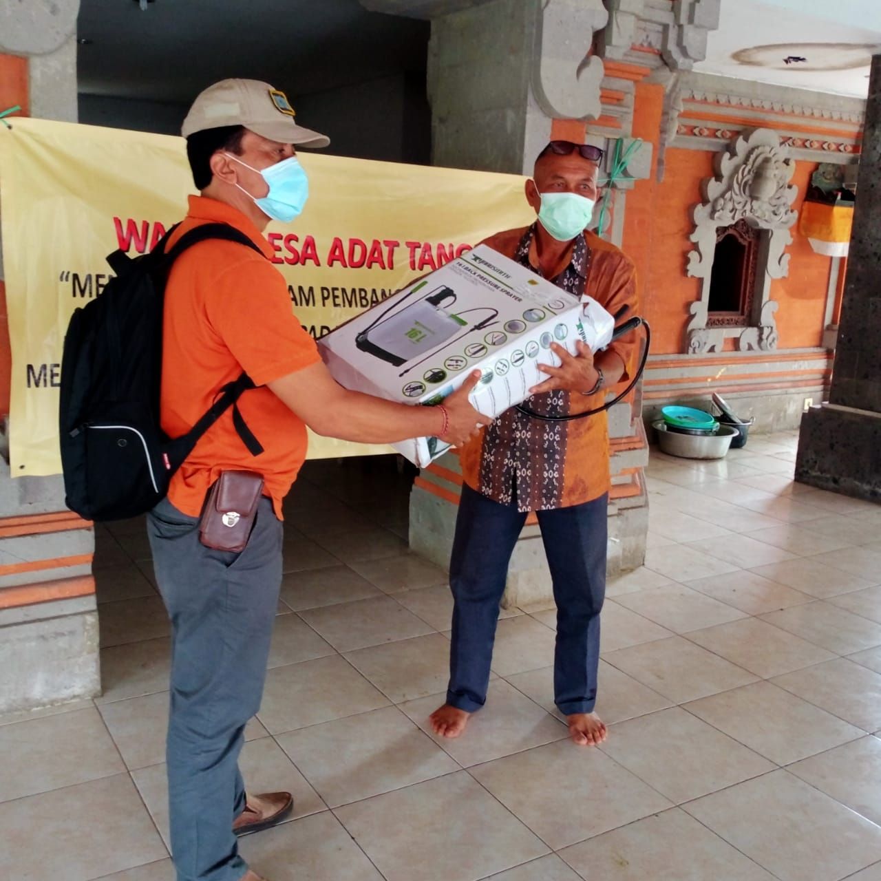 podiumnews.com-Polda Bali Tekankan Penerapan Prokes dan Kamtibnas Kepada Petani