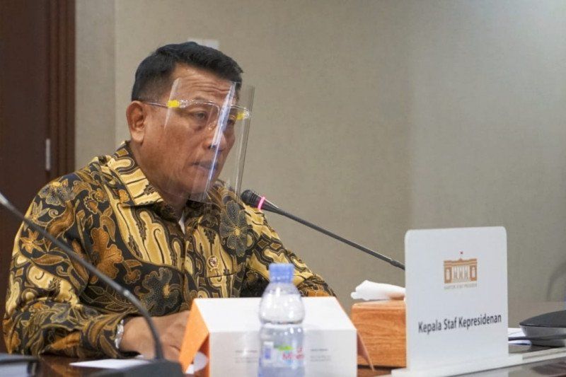 podiumnews.com-Moeldoko: Komitmen Pemerintah dalam Pemberantasan Korupsi Tidak Luntur