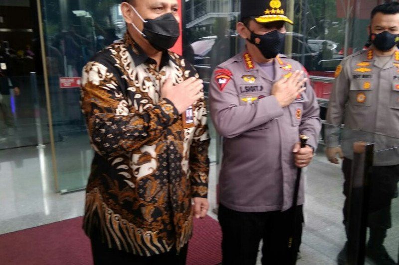 podiumnews.com-KPK-Polri Perkuat Kerjasama Berantas Korupsi