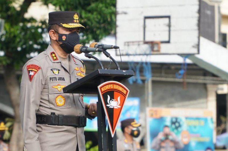 podiumnews.com-Polda Bali Siapkan 1.632 Personel Jadi Vaksinator dan Tracer