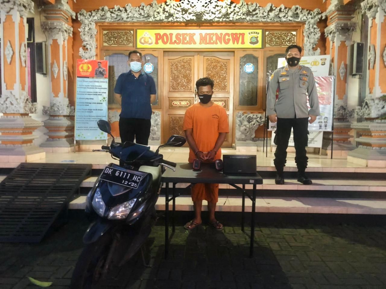 podiumnews.com-Polisi Bekuk Maling Gasak Perlengkapan Golf Senilai Rp200 Juta di Mengwi
