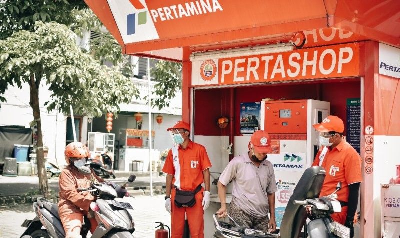 podiumnews.com-Pertashop Mengwi Badung Tembus 1.000 Liter BBM Per hari