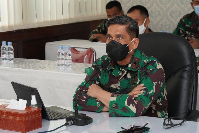 podiumnews.com-Korem Wira Satya Bentuk Pilot Project Posko Desa Covid-19