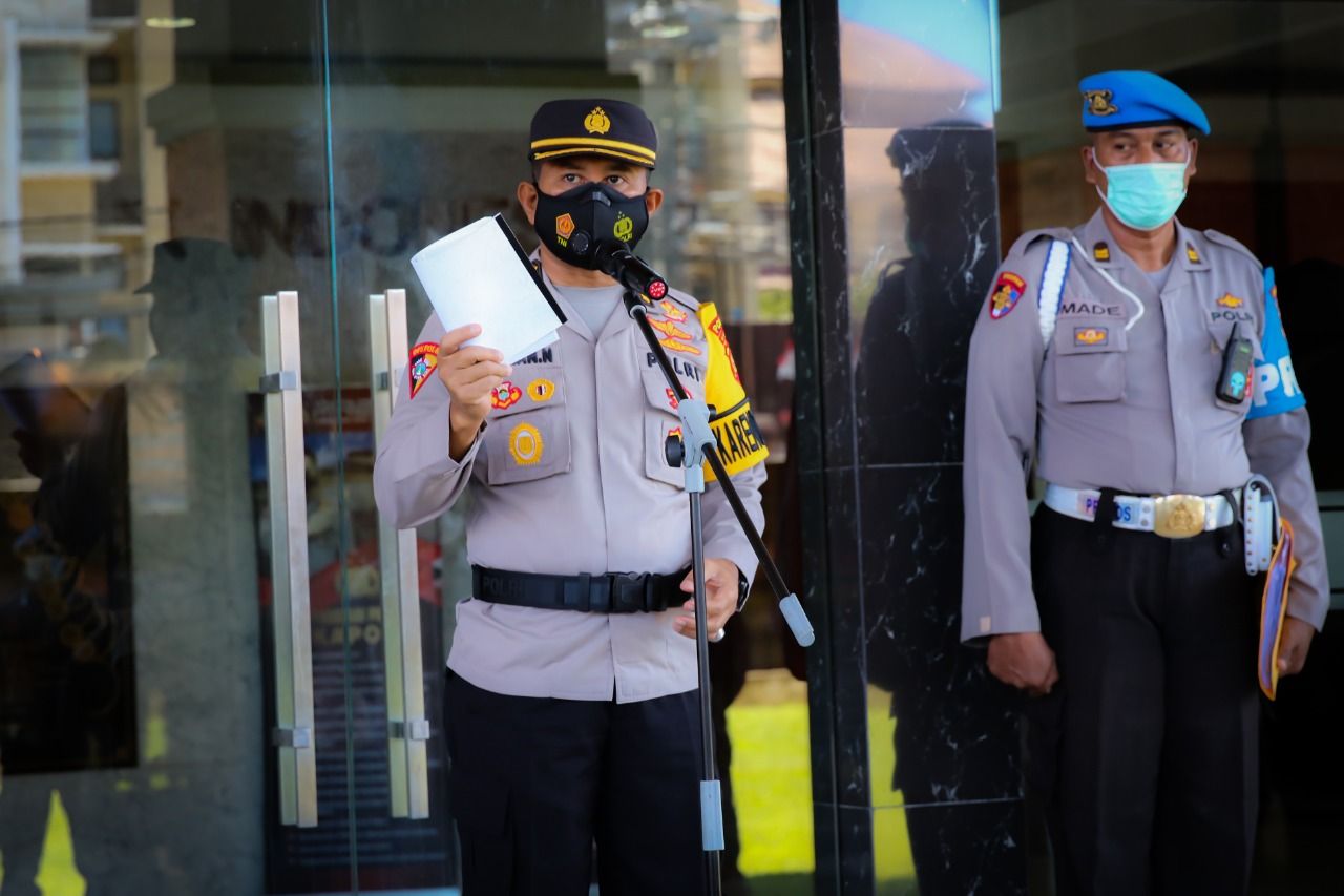 podiumnews.com-Polda Bali Bentuk Tim Pemburu Pelanggar Protokol Kesehatan