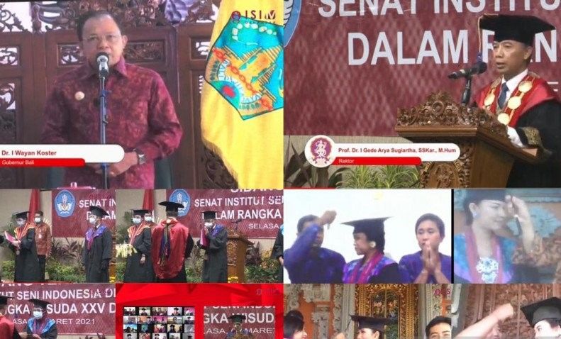 podiumnews.com-Rektor ISI Denpasar: Pandemi Jangan Sampai Turunkan Kualitas Karya Seni