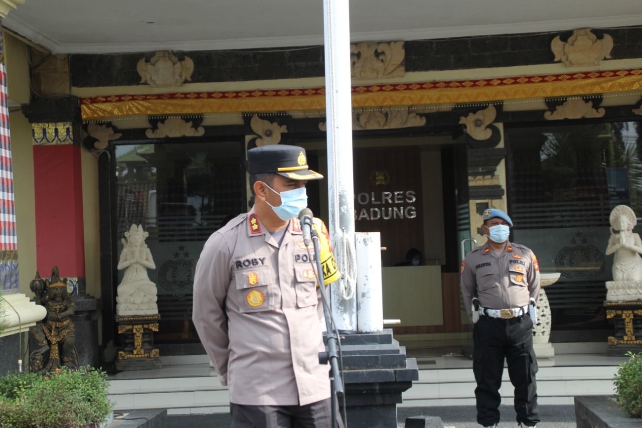 podiumnews.com-Kapolres Badung Tegaskan Anggota Kedepankan Kerja Ikhlas