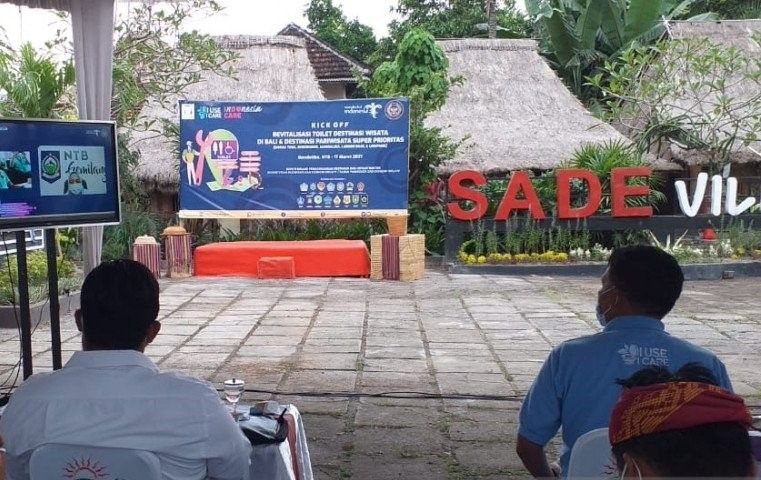 podiumnews.com-Kemanprekraf Revitalisasi Toilet di Bali dan Lima DPSP Indonesia