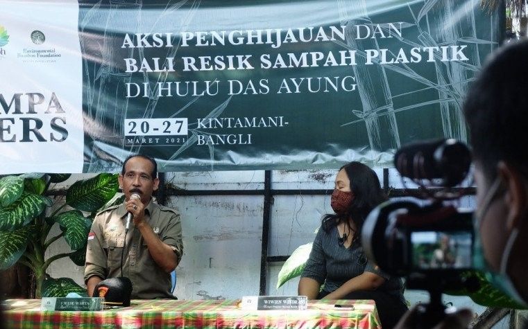 podiumnews.com-DAS Ayung Akan Ditanami 3.000 Bibit Bambu