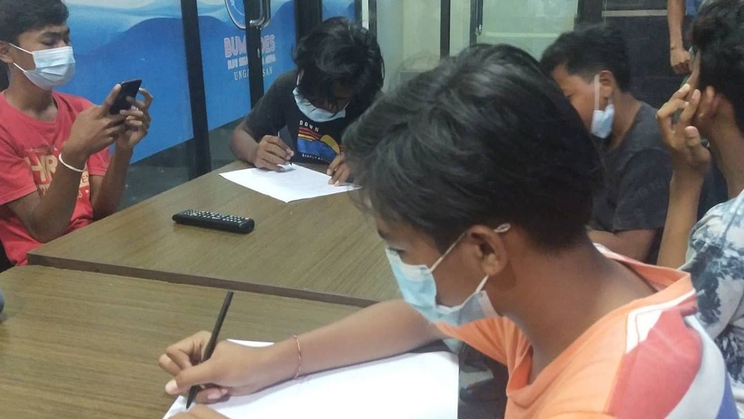 podiumnews.com-10 Remaja di Kuta Selatan Terlibat Aksi Balap Liar Diamankan