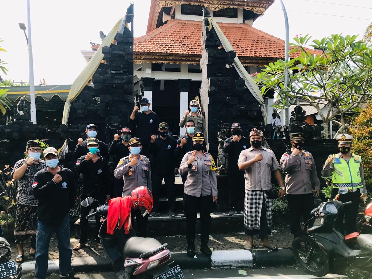 podiumnews.com-Sebanyak 155 Orang Pemangku Jalani Vasinasi di Badung