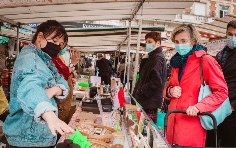 podiumnews.com-Kelompok Diaspora Indonesia Sukses Promosikan Produk Tanah Air di Prancis