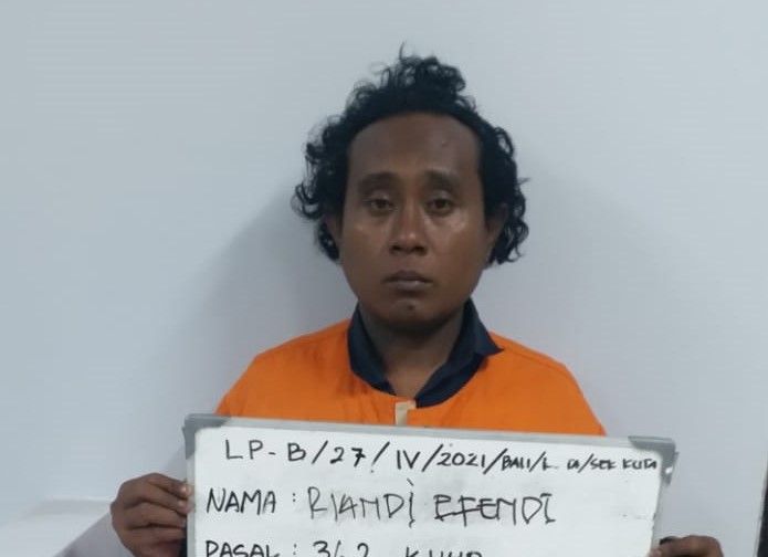 podiumnews.com-Tukang Palak Berkedok Penjaga di Pantai Kuta Diamankan Polisi