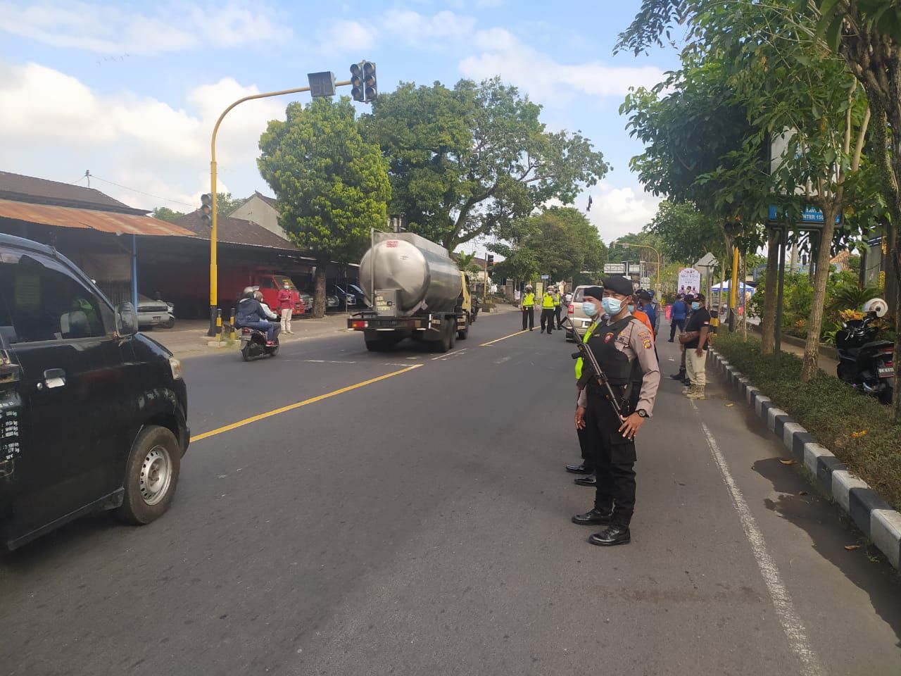 podiumnews.com-Polres Badung Periksa 7.133 Kendaraan Selama Ops Ketupat Agung