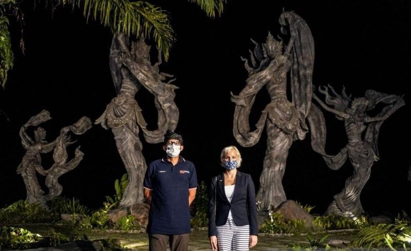 podiumnews.com-Menparekraf Kenalkan Kuliner Indonesia Kepada Dubes Hungaria