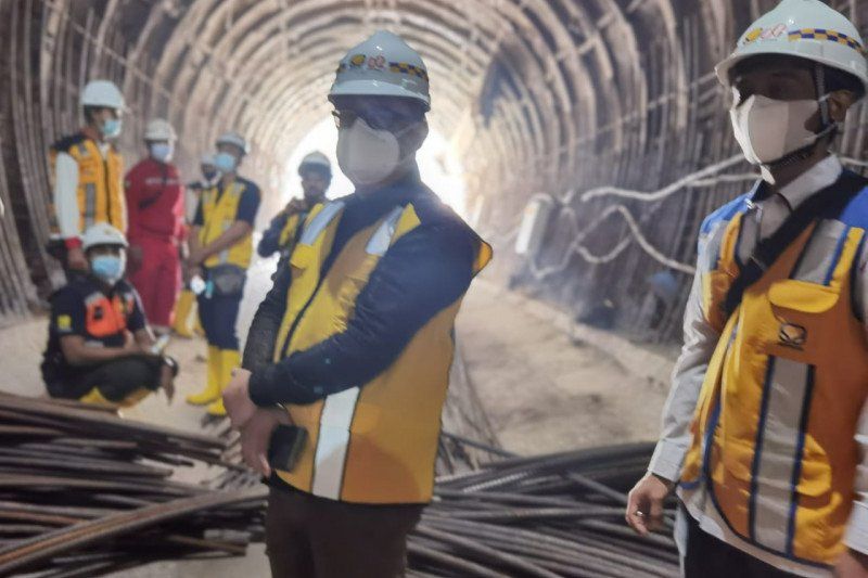 podiumnews.com-Koordinator Stafsus Presiden Ari Dwipayana Tinjau Pembangunan Bendungan Sidan di Bali