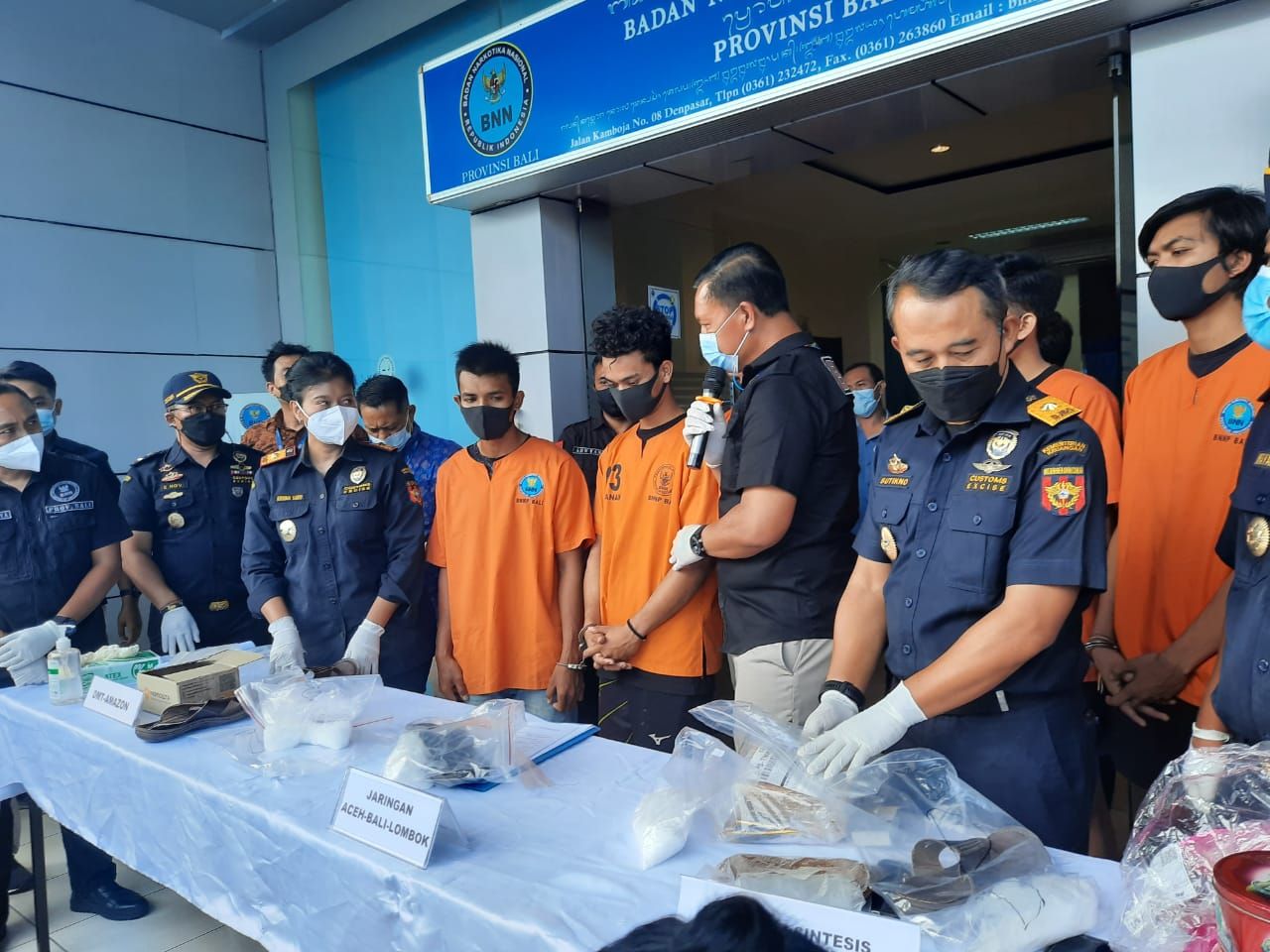 podiumnews.com-Kiriman 1 Kilogram Sabu dari Aceh ke Bali Berhasil Digagalkan