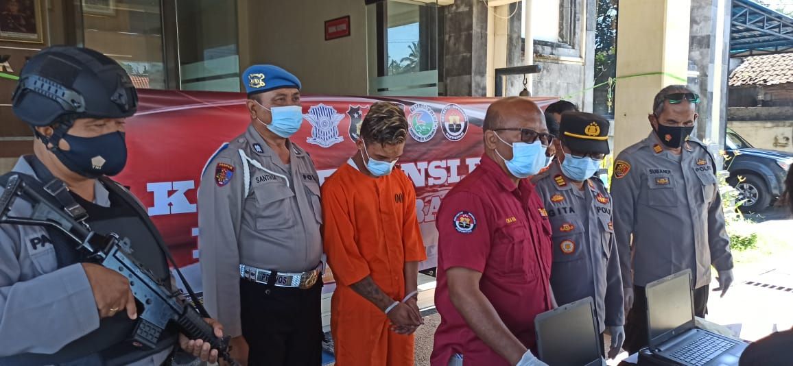 podiumnews.com-Enam Hari Buron, Duo Maling Sekolah di Badung Dibekuk Polisi
