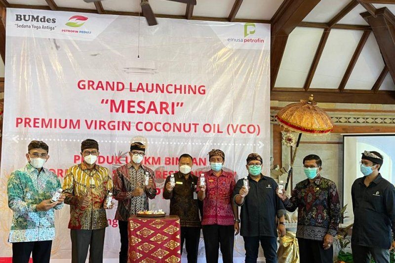 podiumnews.com-Elnusa Petrofin Luncurkan Mesari VCO Produksi UMKM Binaan di Bali