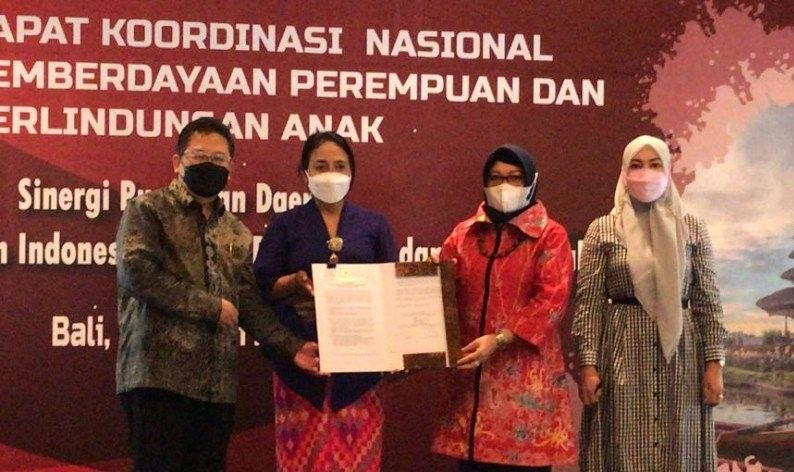 podiumnews.com-Rakornas PPPA Hasilkan "Komitmen Bali" Menuju Sinergi Pusat-Daerah