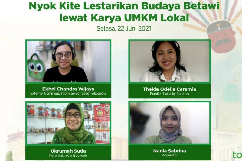podiumnews.com-Kisah Dua Pelaku UMKM Lestarikan Budaya Betawi Lewat Platform Digital