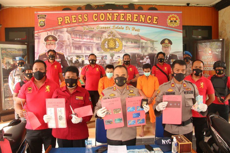 podiumnews.com-Polres Gianyar Buru Buronan Pembobol ATM Lintas Provinsi