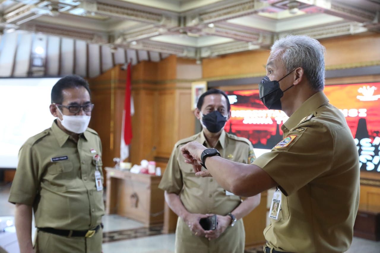 podiumnews.com-Kasus Covid-19 di Jateng Menurun, Masyarakat Diminta Tak Lengah