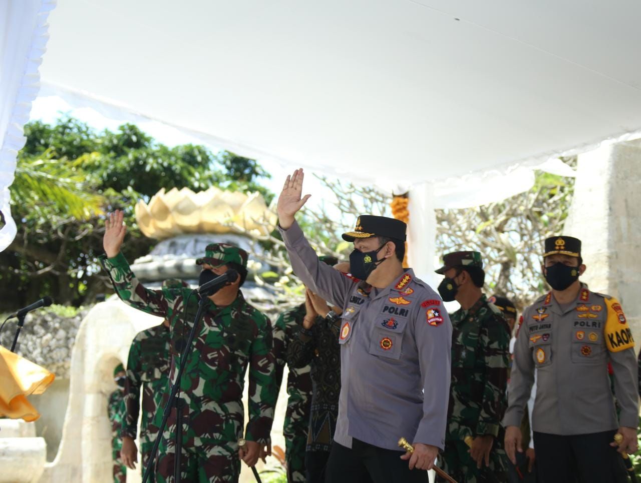 podiumnews.com-Jumlah Isoter di Bali Paling Tinggi se-Indonesia, Kapolri Berikan Apresiasi 