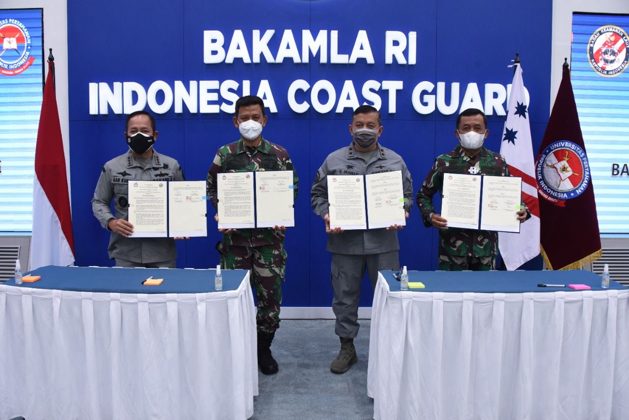 podiumnews.com-Bakamla-Unhan Sepakat Perkuat Keamanan Maritim