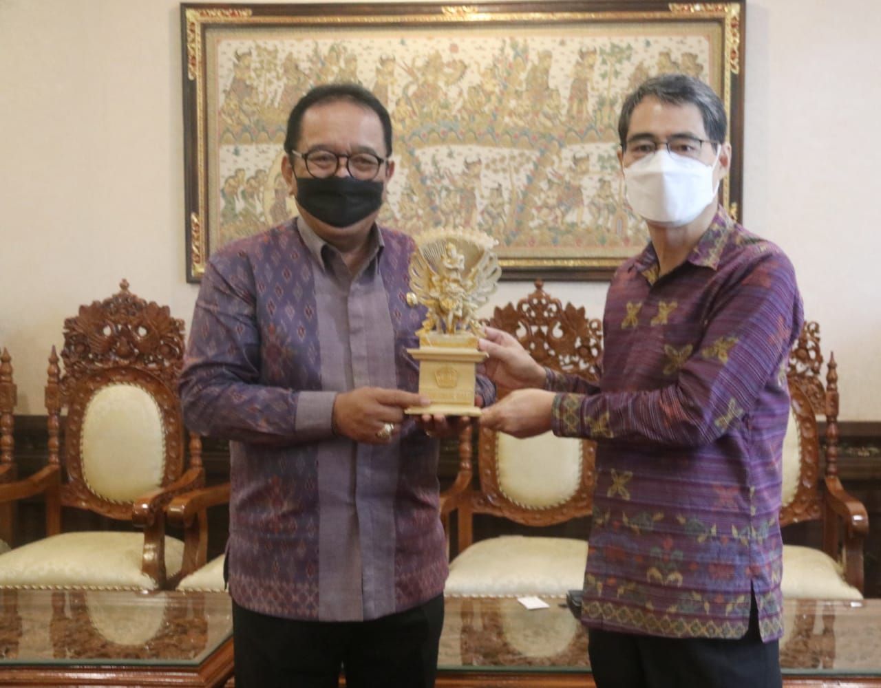 podiumnews.com-Bertemu Konjen Korsel, Cok Ace Bahas Penguatan Kerjasama