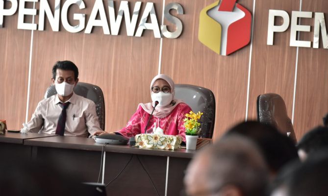 podiumnews.com-Bahas Netralitas TNI dalam Pemilu, Bawaslu: Perlu Adanya Aturan Spesifik